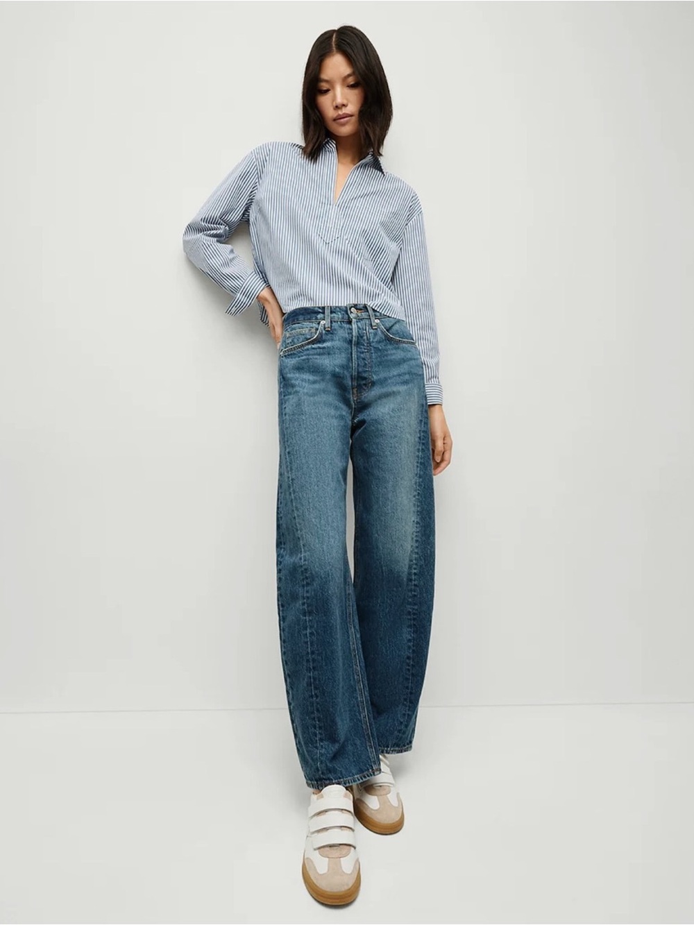 Veronica Beard Ryder Barrel Jeans Size 26